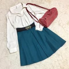 ❤︎glove綺麗め❤︎コバルトブルーのスカートのサムネイル