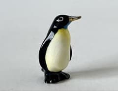 陶器製 ペンギンの置物 ミニチュア フィギュリン ミニフィギュア 動物