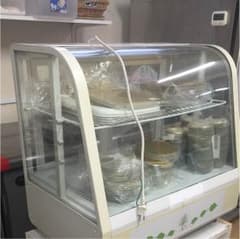 卓上4面冷蔵ケーキショーケースのサムネイル