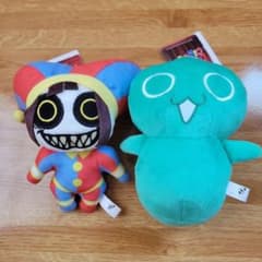 アメイジングデジタルサーカス ボールチェーン付きぬいぐるみ ポムニ+ゴーストリ
