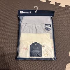 腹巻き付きレギンス　Cottoli 80サイズ 2枚組のサムネイル
