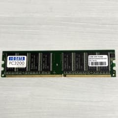 DDR400 512MBメモリモジュール 1枚 - メルカリ