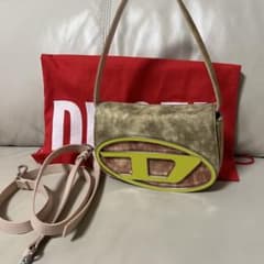 DIESEL ショルダーバッグ ベージュ/グリーンのサムネイル