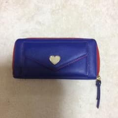 激安!!ブルー◎手紙型長財布のサムネイル