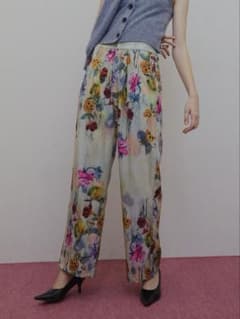 Ameri UND GRACE JACQUARD PRINT PANTS - メルカリ