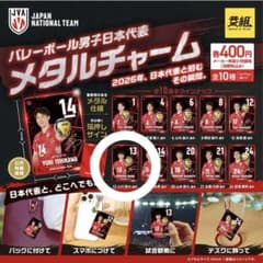 2026新作】小川智大 日本代表 メタルチャーム 箔押しサイン 5個 - メルカリ