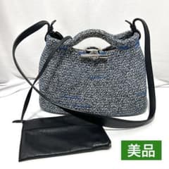 バレンシアガ ジグザッガー 2WAYハンドバッグ キャンバス ショルダー 