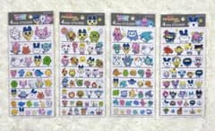 正規品♡たまごっち♡4サイズステッカー♡4点セット♡新品未使用♡カミオジャパン♡のサムネイル
