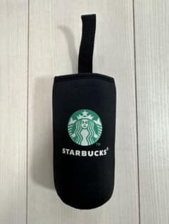 Starbucks ボトルカバー 2個セット ブラック グレーのサムネイル