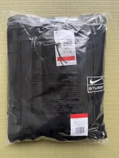 STUSSY NIKE STONE WASH FLEECE CREW Blackのサムネイル