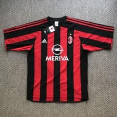 03-04(H) ACミラン　ユニフォーム　半袖　デッドストック 03-04(H) ACミラン ユニフォーム 半袖 デッドストック - メルカリ