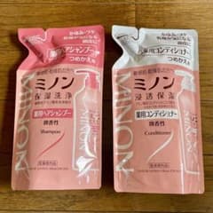 ミノン 薬用ヘアシャンプー/薬用コンディショナー　詰め替えのサムネイル