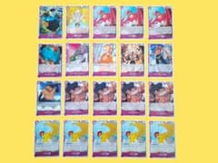 ワンピース カード　 20枚セット　 （紫B）のサムネイル