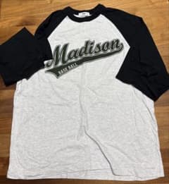 WEGO Madison ベースボール ラグラン長袖Tシャツ Lのサムネイル