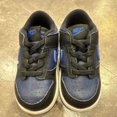 NIKE キッズ スニーカー ブラック ブルーのサムネイル