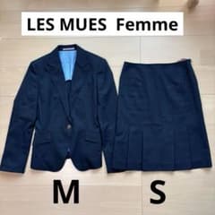 CanCamコラボ】AOKI セットアップスーツ ネイビーレディース S、M