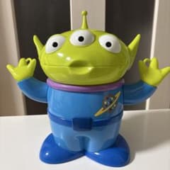 東京ディズニーエイリアンポップコーンバケットトイストーリー美品ストラップ有りのサムネイル