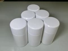 プラスチックボトル ６個　サプリメントや粉末調味料の詰め替えに！のサムネイル