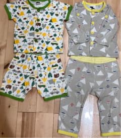 パジャマ80 2セットのサムネイル