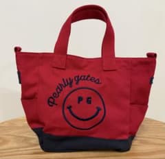 Pearly Gates カートバッグ レッド PG1989 - メルカリ