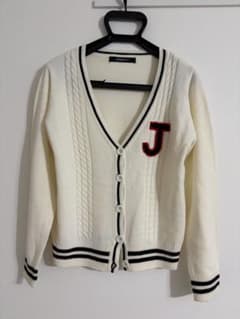 JENNI love ニットカーディガン Jワッペン 160cmのサムネイル