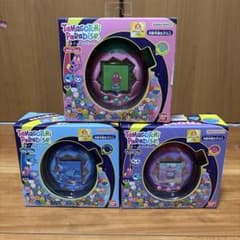 【3セット】たまごっちパラダイス ピンクランド ブルーウォーター　パープルスカイ
