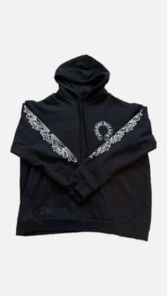 CHROME HEARTS パーカー ブラックのサムネイル
