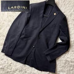 未使用✨ ラルディーニ テーラードジャケット ウール ブートニエール ネイビー 新品未使用✨ ラルディーニ テーラードジャケット ウール