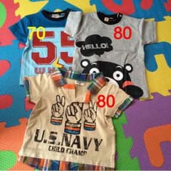 しいちゃま様専用 新品Tシャツくまもんのサムネイル