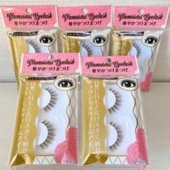 ルージーン 華やかつけまつげ 10 ショートクロスBr.Mix セリア