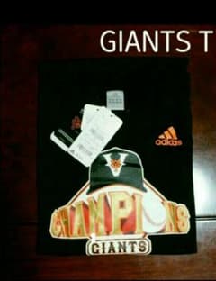 未使用！タグ付！2009年優勝 GIANTS Tシャツ 箱無発送のサムネイル