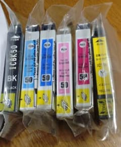 エプソン　互換インクカートリッジ IC6CL50　6色セット　10個のサムネイル