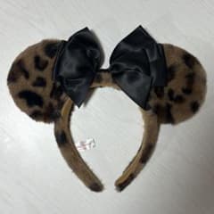 ミニーカチューシャ（ヒョウ柄／セット値下げ可能）のサムネイル