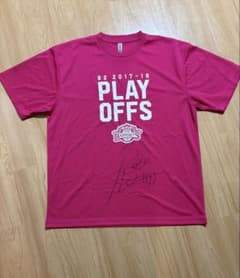 秋田ノーザンハピネッツ2017-18 Tシャツ 谷口大智選手直筆サイン入り3Ｌのサムネイル
