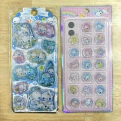 あわわちゃんウォーターシール・ハッピーマーチおはじきシールのサムネイル