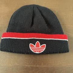 adidas 90s ビーニー ニット帽 古着 激レア - メルカリ