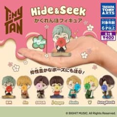 BTS  TinyTAN Hide&Seek かくれんぼフィギュア テテ ユンギのサムネイル