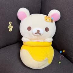 코릴락쿠마 허니팟 봉제인형