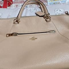 COACH ショルダーバッグ ベージュ系