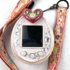 Tamagotchi Peace Pink Tama Deco Piercing Aikatsu Dream Academy ver.