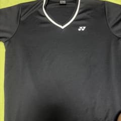 YONEX バドミントンアップウェア ロングTブラック Oサイズのサムネイル