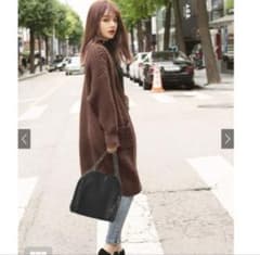 美品✨GRL ケーブルニット ロングカーディガンのサムネイル