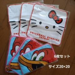 ハンカチ6枚セットのサムネイル