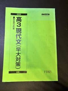 【美品】駿台 高3現代文(早大対策) 駿台予備学校 早稲田大学のサムネイル