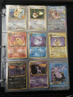 ダ*ー様 ポケモンカード イーブイ進化セット 旧裏 ブラッキー