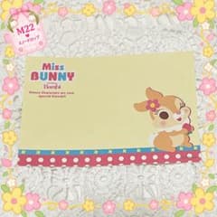 MissBunny ミス・バニー バラメモ 1枚 Disney ディズニー