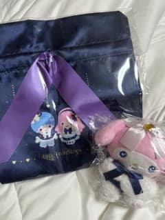 サンリオ ハッピーくじ ぬいぐるみ ポーチ セットのサムネイル