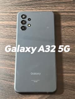 Galaxy A32 5G オーサムブラック 64GBのサムネイル