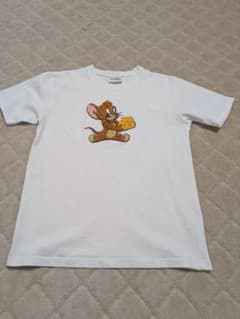 トムとジェリー　刺繍Tシャツ　メンズS　レディースМのサムネイル