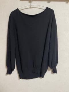 ウィルセレクション　黒ニットのサムネイル